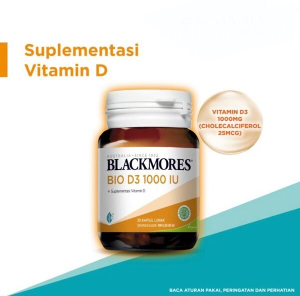 BLACKMORES BIO D3 1000 IU 30'S