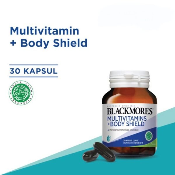 BLACKMORES MULTI VITAMIN + BODY SHIEKD 30'S